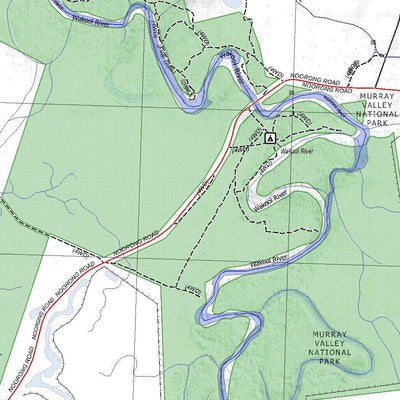 Getlost Maps Getlost Map 7627-2 WETUPPA Victoria Topographic Map V16b 1:25,000 digital map