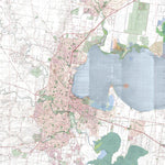 Getlost Maps Getlost Map 7721-1 GEELONG Victoria Topographic Map V16b 1:25,000 digital map