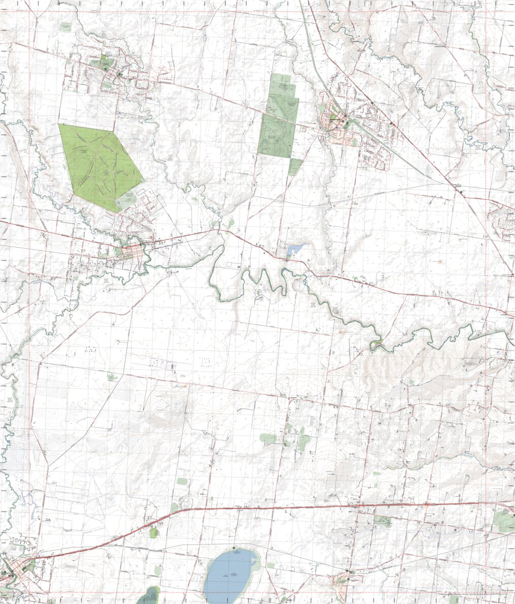 Getlost Map 7721-4 INVERLEIGH Victoria Topographic Map V16b 1:25,000 by ...