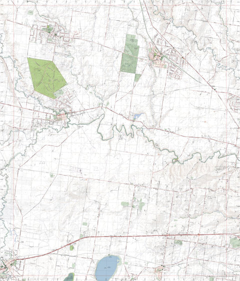 Getlost Maps Getlost Map 7721-4 INVERLEIGH Victoria Topographic Map V16b 1:25,000 digital map