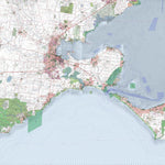 Getlost Maps Getlost Map 7721-7821 GEELONG-SORRENTO Victoria Topographic Map V16b 1:75,000 digital map