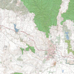 Getlost Maps Getlost Map 7722-1 BACCHUS MARSH Victoria Topographic Map V16b 1:25,000 digital map