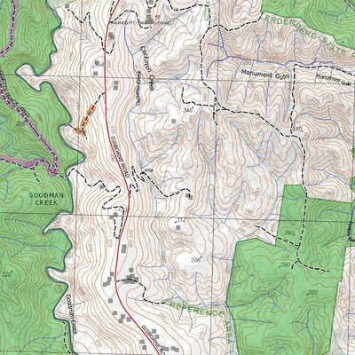 Getlost Maps Getlost Map 7722-1 BACCHUS MARSH Victoria Topographic Map V16b 1:25,000 digital map