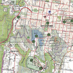 Getlost Maps Getlost Map 7723-3 DAYLESFORD Victoria Topographic Map V16b 1:25,000 digital map