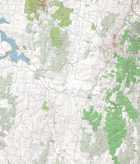 Getlost Maps Getlost Map 7723-4 CASTLEMAINE Victoria Topographic Map V16b 1:25,000 digital map