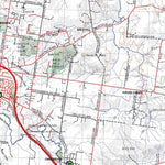 Getlost Maps Getlost Map 7723-7823 CASTLEMAINE-WOODEND Victoria Topographic Map V16b 1:75,000 digital map