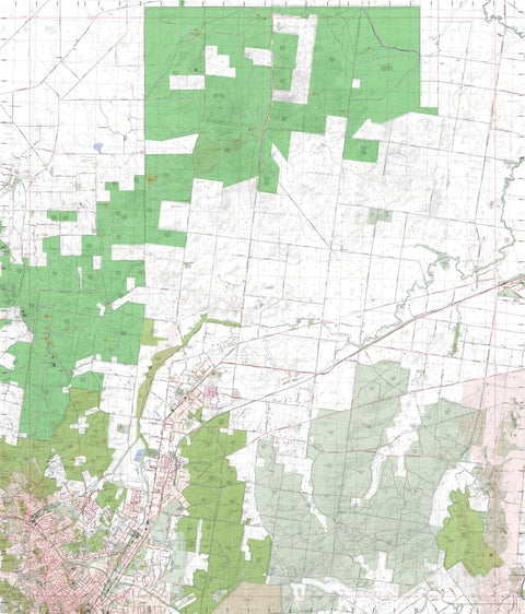 Getlost Maps Getlost Map 7724-1 HUNTLY Victoria Topographic Map V16b 1:25,000 digital map