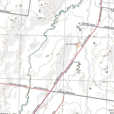 Getlost Map 7724-2 BENDIGO Victoria Topographic Map V16b 1:25,000 by ...