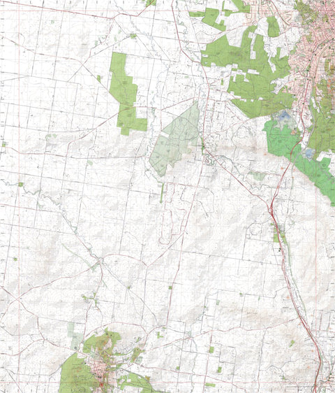 Getlost Maps Getlost Map 7724-3 LOCKWOOD Victoria Topographic Map V16b 1:25,000 digital map