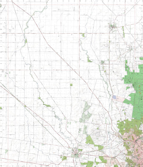 Getlost Maps Getlost Map 7724-4 RAYWOOD Victoria Topographic Map V16b 1:25,000 digital map