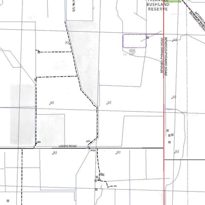 Getlost Maps Getlost Map 7725-4 MITIAMO Victoria Topographic Map V16b 1:25,000 digital map