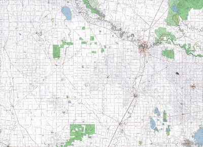 Getlost Maps Getlost Map 7725-7825 MITIAMO-ECHUCA Victoria Topographic Map V16b 1:75,000 digital map