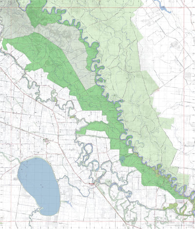 Getlost Maps Getlost Map 7726-2 GUNBOWER Victoria Topographic Map V16b 1:25,000 digital map