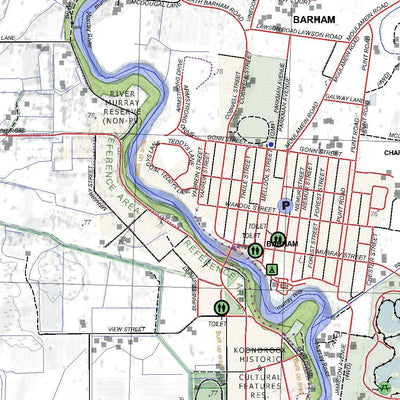 Getlost Maps Getlost Map 7726-4 KOONDROOK Victoria Topographic Map V16b 1:25,000 digital map