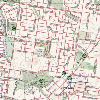 Getlost Maps Getlost Map 7821-4 PORTARLINGTON Victoria Topographic Map V16b 1:25,000 digital map