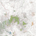 Getlost Maps Getlost Map 7823-3 LANCEFIELD Victoria Topographic Map V16b 1:25,000 digital map