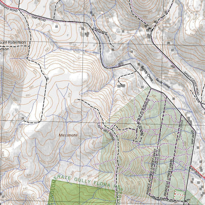 Getlost Maps Getlost Map 7823-3 LANCEFIELD Victoria Topographic Map V16b 1:25,000 digital map