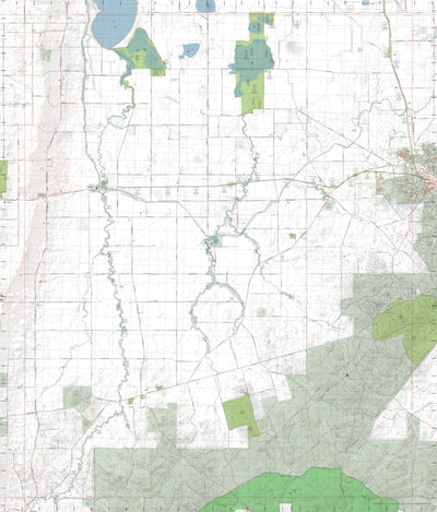 Getlost Maps Getlost Map 7824-1 COLBINABBIN Victoria Topographic Map V16b 1:25,000 digital map