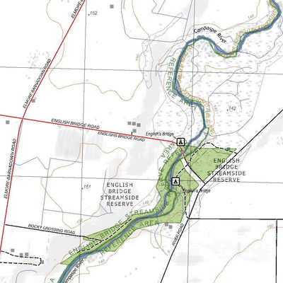 Getlost Maps Getlost Map 7824-4 AVONMORE Victoria Topographic Map V16b 1:25,000 digital map