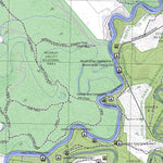 Getlost Maps Getlost Map 7825-1 ECHUCA Victoria Topographic Map V16b 1:25,000 digital map