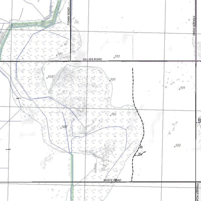 Getlost Maps Getlost Map 7825-2 TONGALA Victoria Topographic Map V16b 1:25,000 digital map