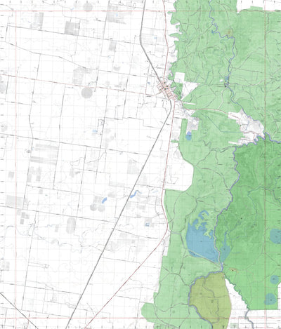 Getlost Maps Getlost Map 7826-2 MATHOURA Victoria Topographic Map V16b 1:25,000 digital map