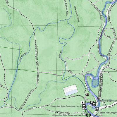 Getlost Maps Getlost Map 7826-2 MATHOURA Victoria Topographic Map V16b 1:25,000 digital map