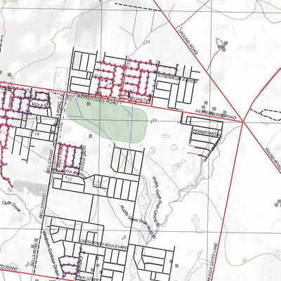 Getlost Maps Getlost Map 7921-1 CRANBOURNE Victoria Topographic Map V16b 1:25,000 digital map