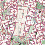 Getlost Maps Getlost Map 7921-1 CRANBOURNE Victoria Topographic Map V16b 1:25,000 digital map