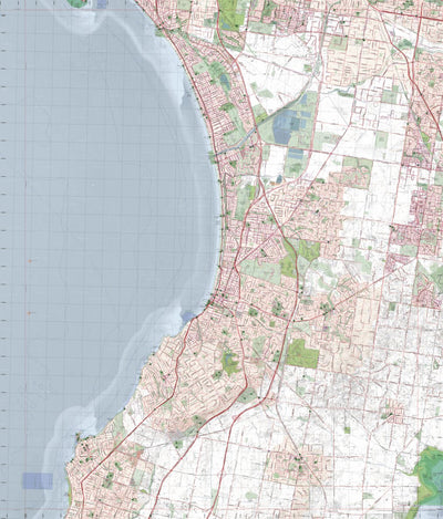 Getlost Maps Getlost Map 7921-4 FRANKSTON Victoria Topographic Map V16b 1:25,000 digital map