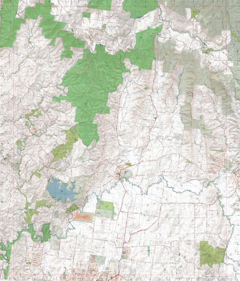 Getlost Maps Getlost Map 7922-1 YARRA GLEN Victoria Topographic Map V16b 1:25,000 digital map