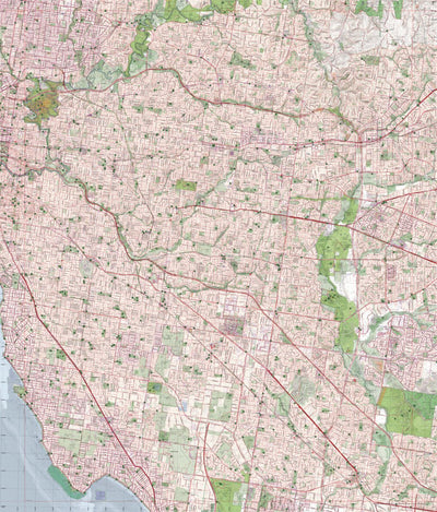 Getlost Maps Getlost Map 7922-3 RINGWOOD Victoria Topographic Map V16b 1:25,000 digital map