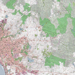 Getlost Maps Getlost Map 7922-8022 RINGWOOD-HEALSVILLE Victoria Topographic Map V16b 1:75,000 digital map