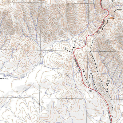 Getlost Maps Getlost Map 7923-1 YEA Victoria Topographic Map V16b 1:25,000 digital map