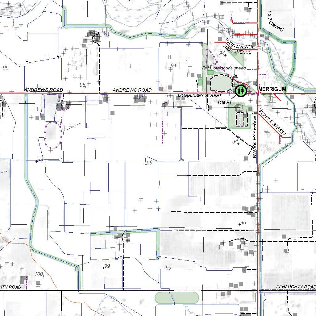 Getlost Map 7925-3 KYABRAM Victoria Topographic Map V16b 1:25,000 by ...