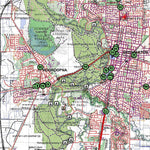Getlost Maps Getlost Map 7925-8025 SHEPPARTON-DOOKIE Victoria Topographic Map V16b 1:75,000 digital map