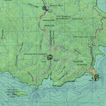 Getlost Maps Getlost Map 8119 WILSONS PROMONTORY Victoria Topographic Map V16b 1:75,000 digital map