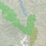 Getlost Maps Getlost Map 8122-2 WALHALLA Victoria Topographic Map V16b 1:25,000 digital map