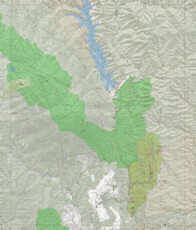 Getlost Maps Getlost Map 8122-2 WALHALLA Victoria Topographic Map V16b 1:25,000 digital map