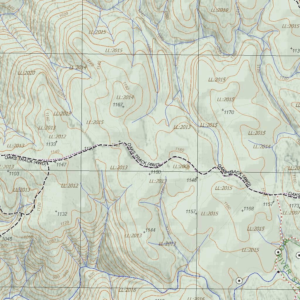 Getlost Map 8122-4 MATLOCK Victoria Topographic Map V16b 1:25,000 by ...