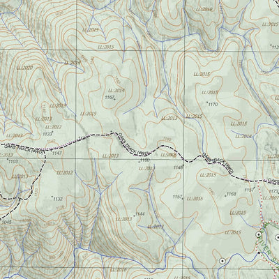 Getlost Maps Getlost Map 8122-4 MATLOCK Victoria Topographic Map V16b 1:25,000 digital map