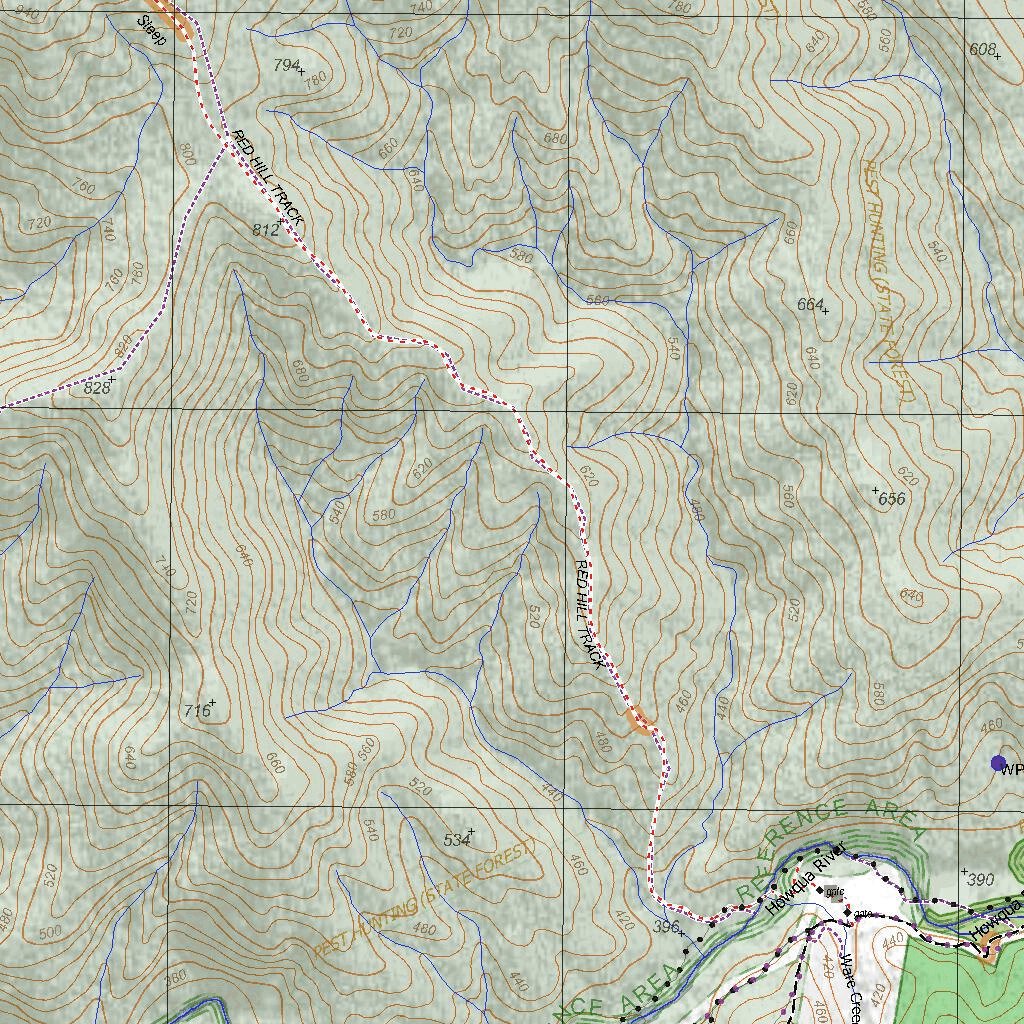 Getlost Map 8123-1 BULLER Victoria Topographic Map V16b 1:25,000 by ...