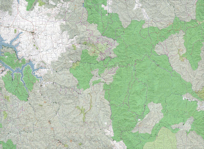 Getlost Maps Getlost Map 8123-8223 MANSFIELD-HOWITT Victoria Topographic Map V16b 1:75,000 digital map
