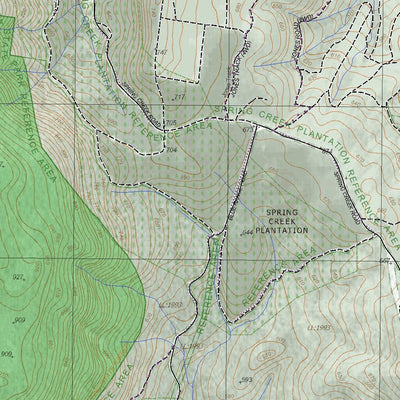 Getlost Maps Getlost Map 8124-3 SAMARIA Victoria Topographic Map V16b 1:25,000 digital map