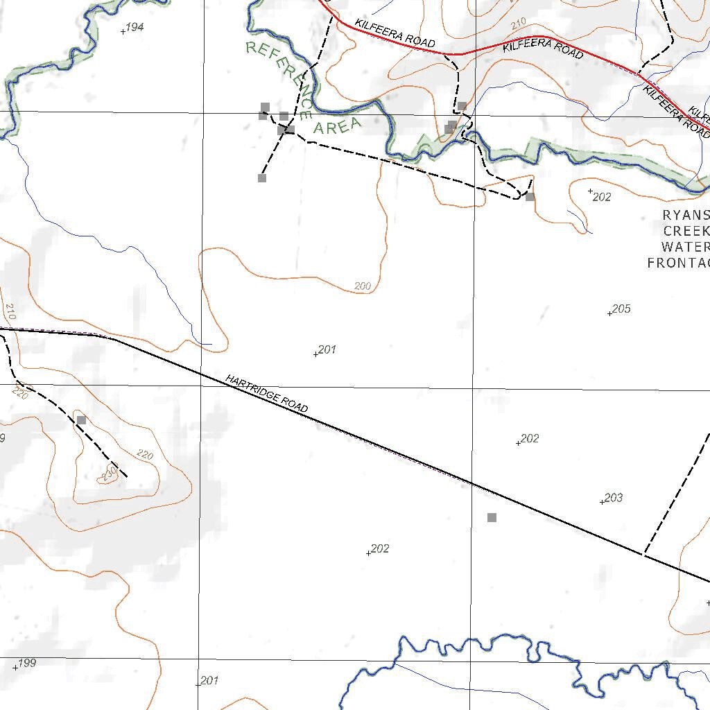 Getlost Map 8124-4 WINTON Victoria Topographic Map V16b 1:25,000 by ...