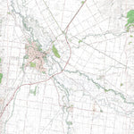 Getlost Maps Getlost Map 8125-2 WANGARATTA Victoria Topographic Map V16b 1:25,000 digital map