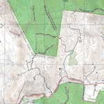 Getlost Maps Getlost Map 8125-3 GLENROWAN Victoria Topographic Map V16b 1:25,000 digital map