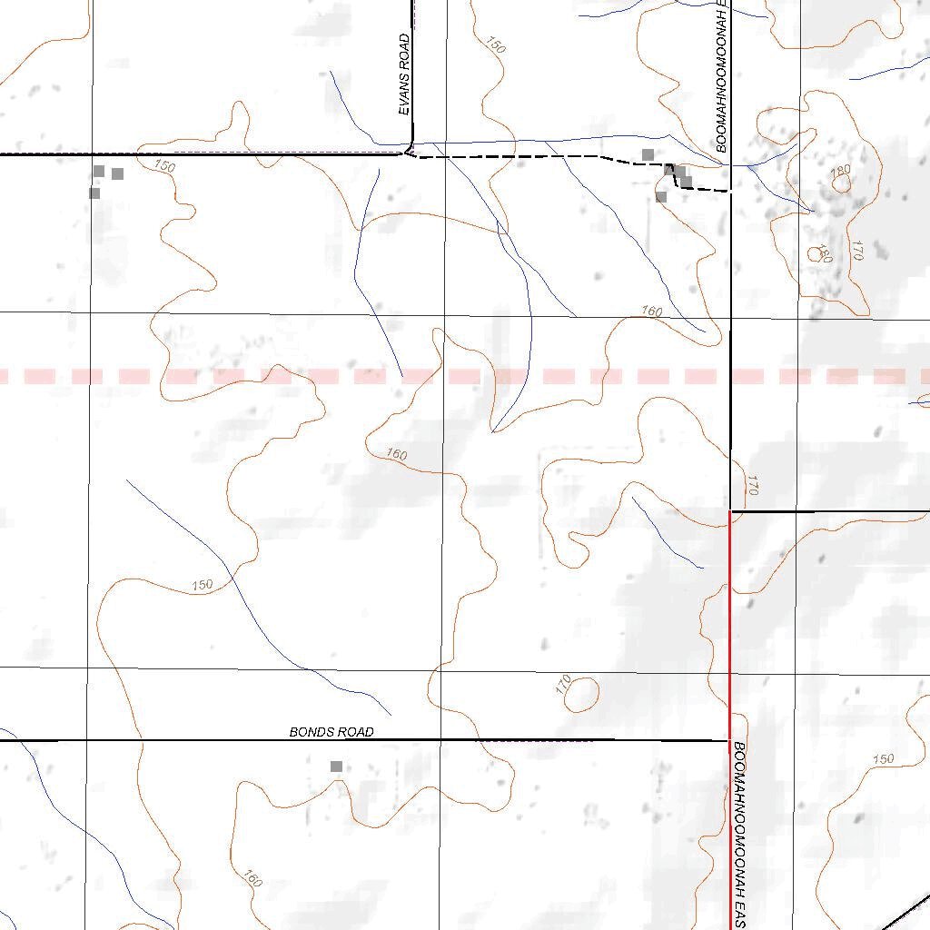 Getlost Map 8125-4 YARRAWONGA Victoria Topographic Map V16b 1:25,000 by ...