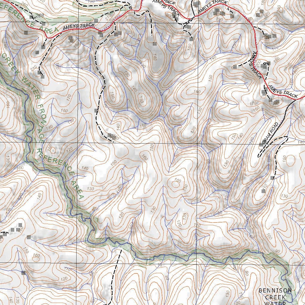 Getlost Map 81254-4 FOSTER Victoria Topographic Map V16b 1:25,000 by ...