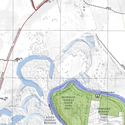 Getlost Maps Getlost Map 8126-2 BURAJA Victoria Topographic Map V16b 1:25,000 digital map